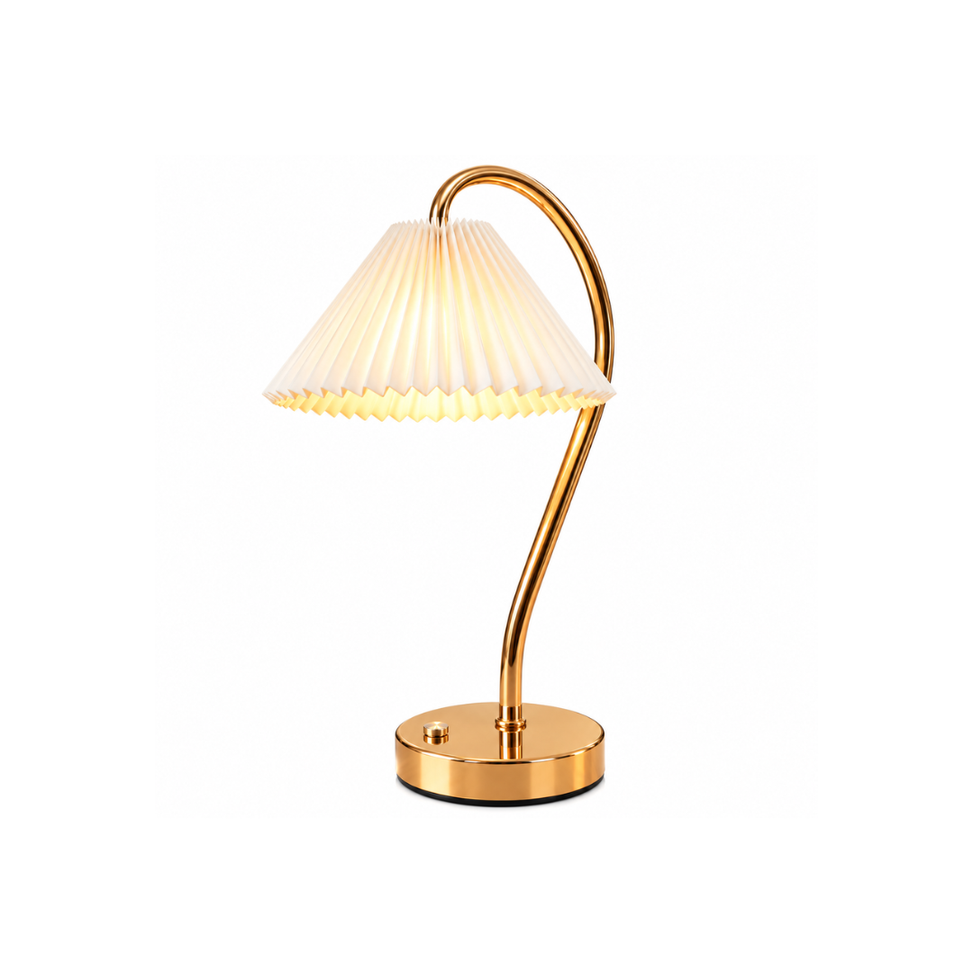 Modern Gold LED Table Lamp