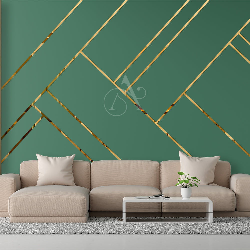 Acrylic Strips Mirror Wall Decor & Home Decor