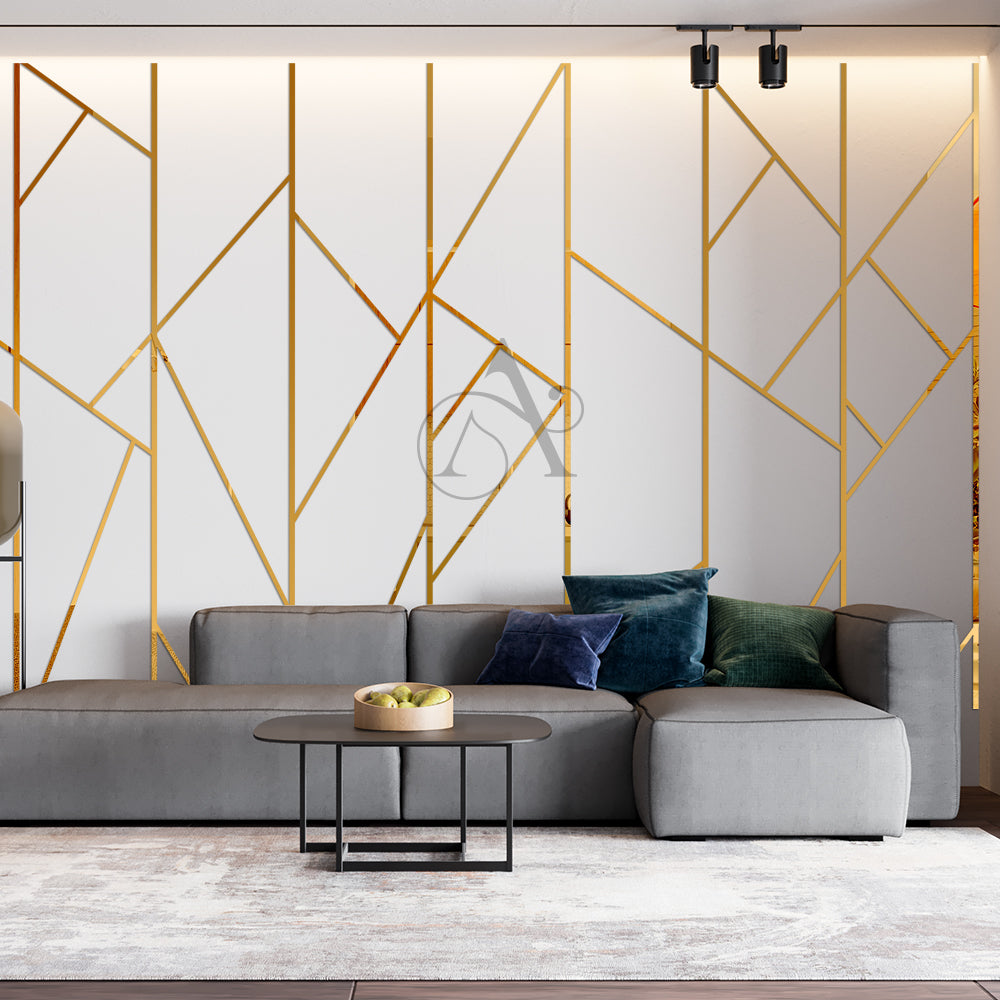 Acrylic Strips Mirror Wall Decor & Home Decor