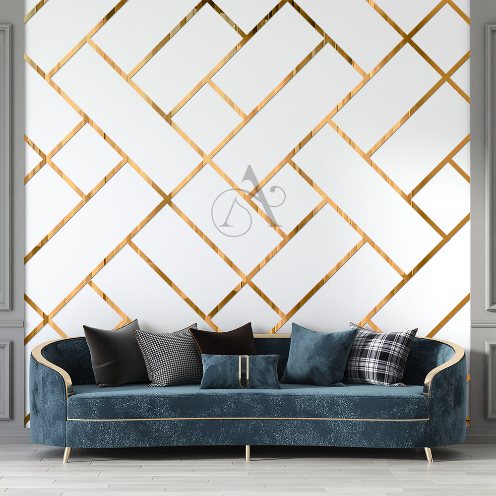 Acrylic Strips Mirror Wall Decor & Home Decor