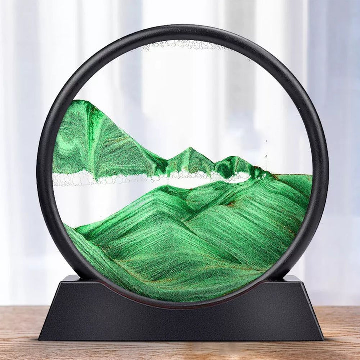 3D Moving Sand Art Lamp, Sand Lamp, Flowing Sand Painting