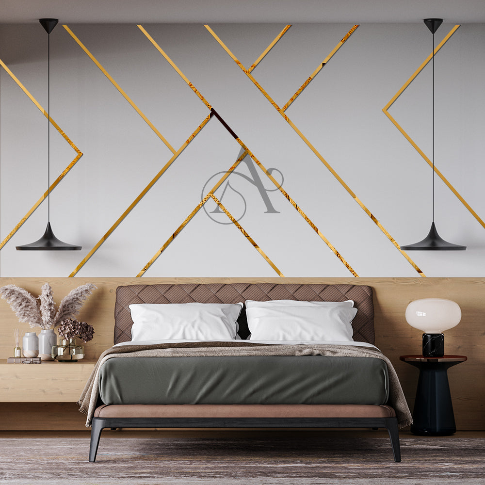 Acrylic Strips Mirror Wall Decor & Home Decor