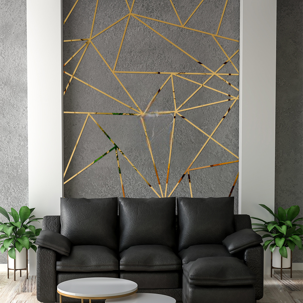 Acrylic Strips Mirror Wall Decor & Home Decor