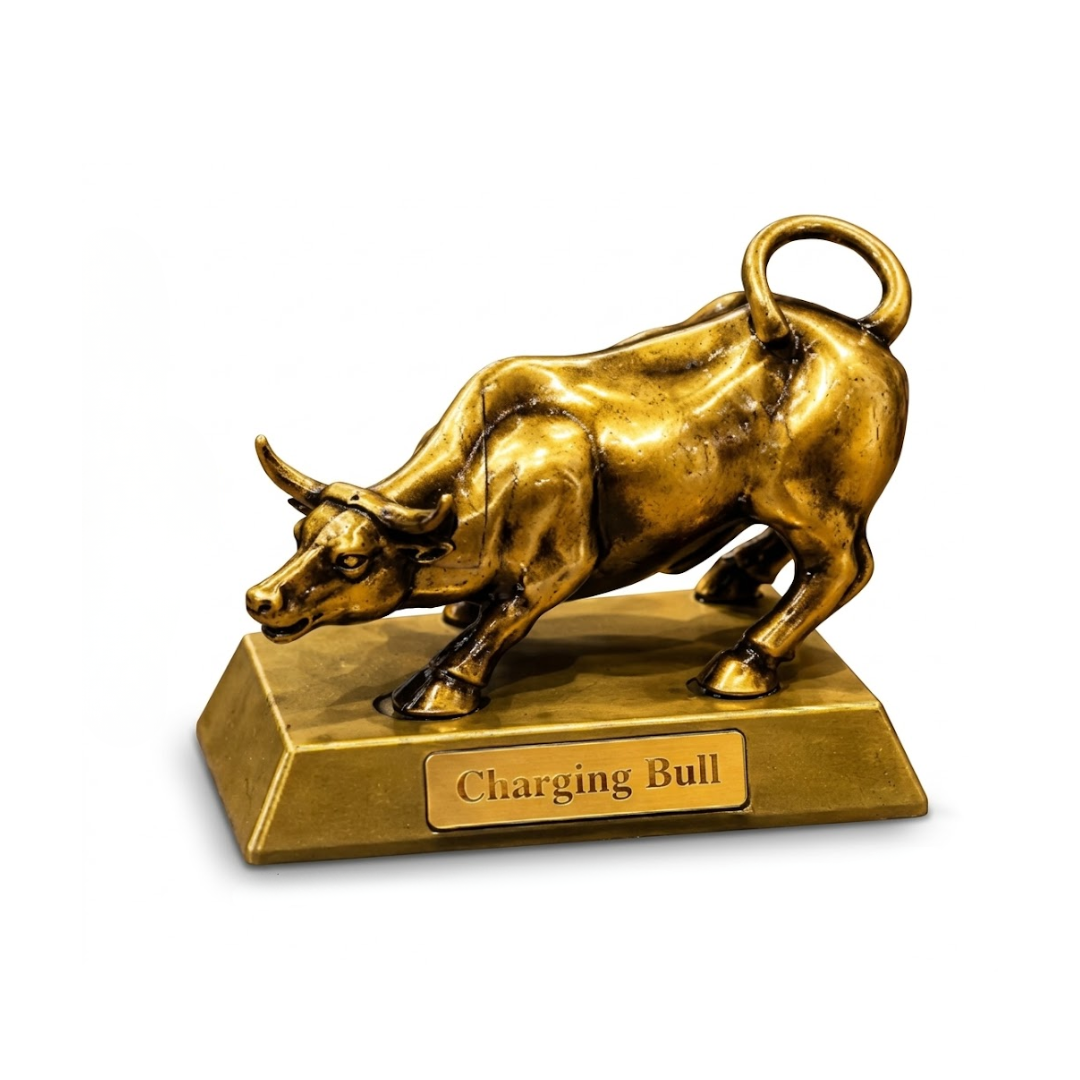 Metal antique Bull