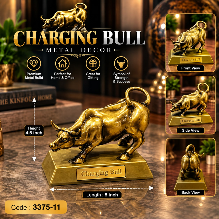 Metal antique Bull