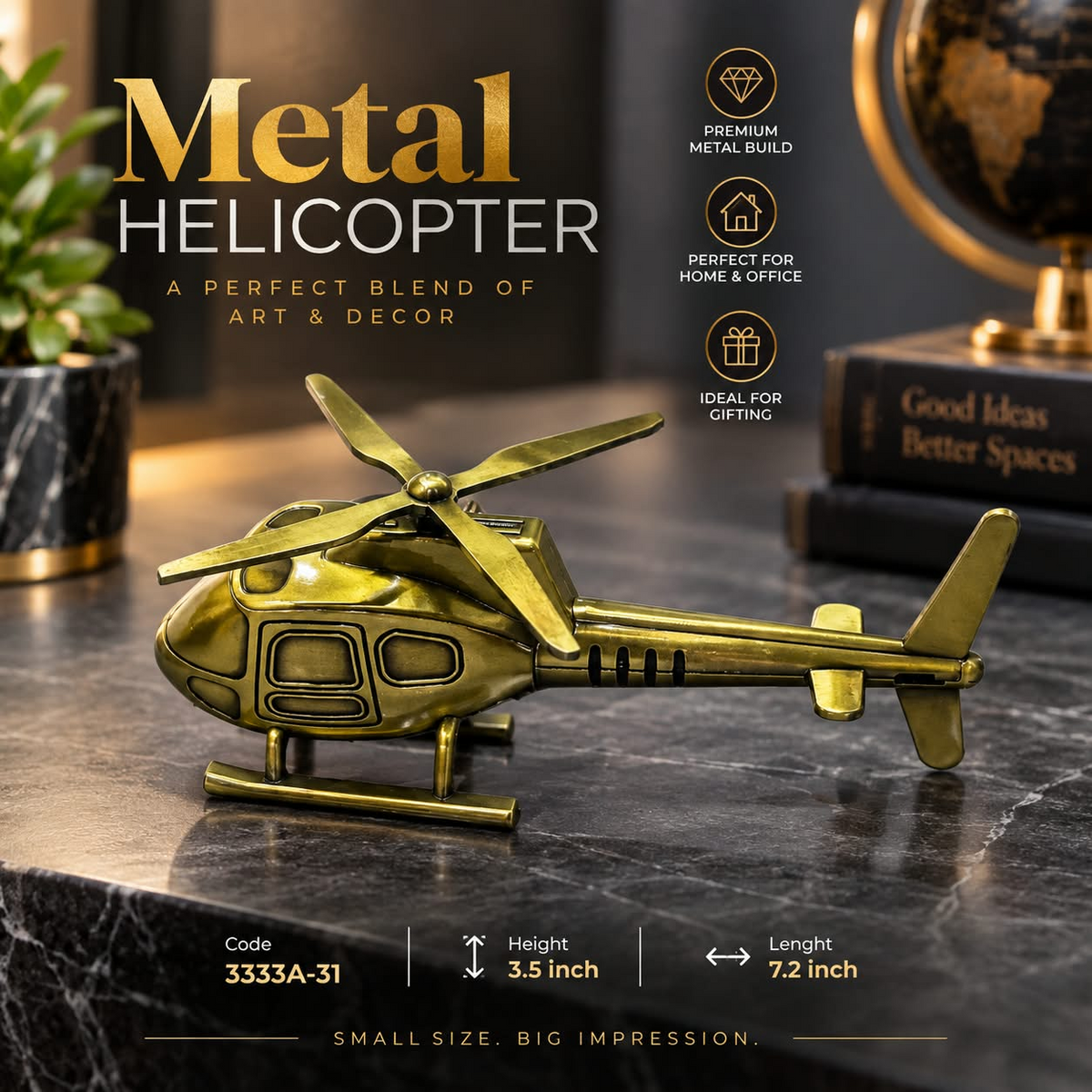 Metal Helicopter