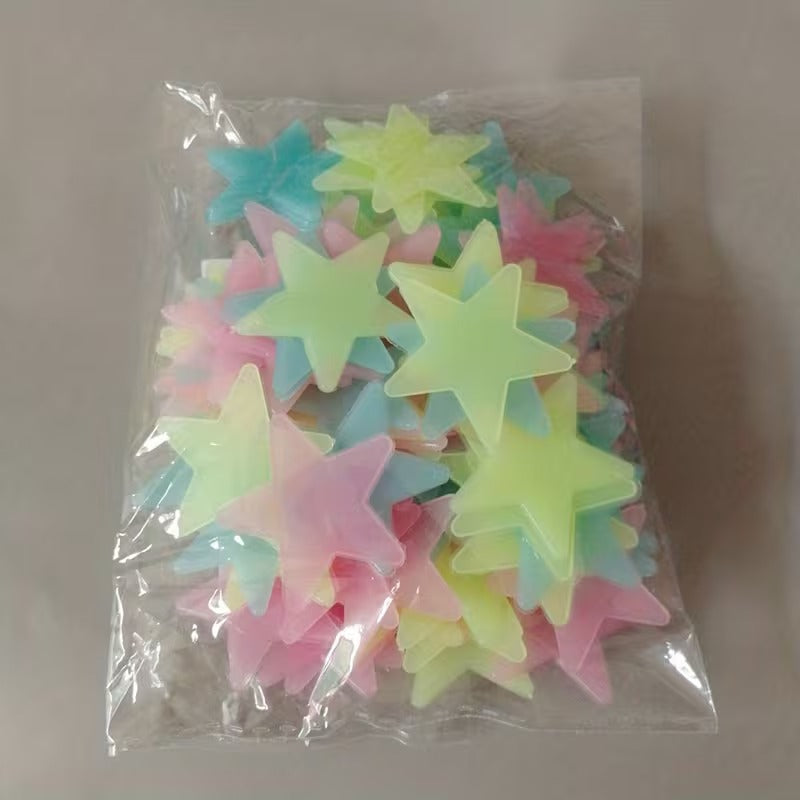Glowing Stars for Ceiling Luminous Wall Sticker