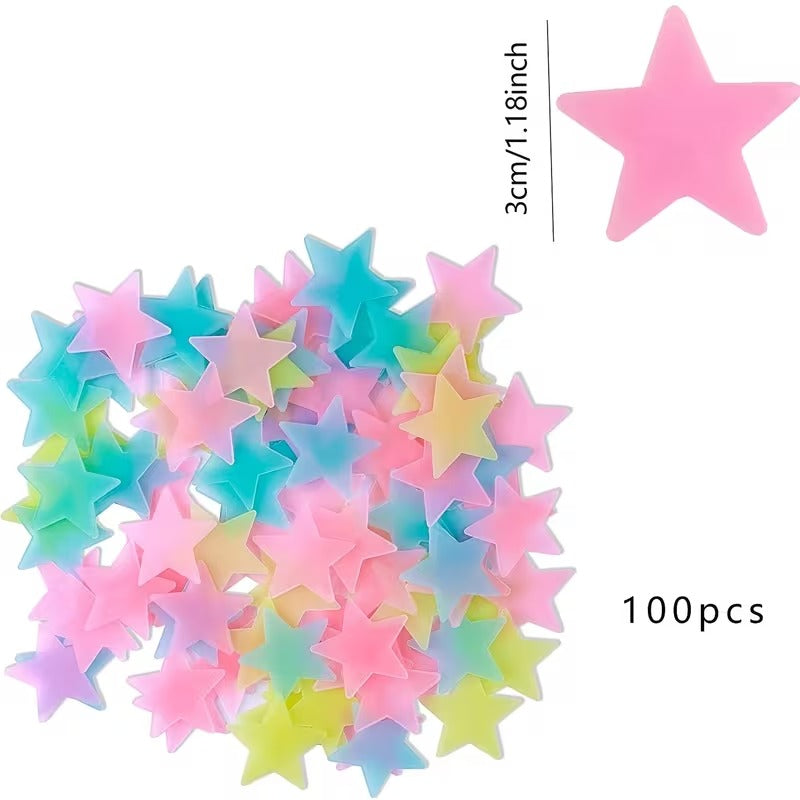 Glowing Stars for Ceiling Luminous Wall Sticker