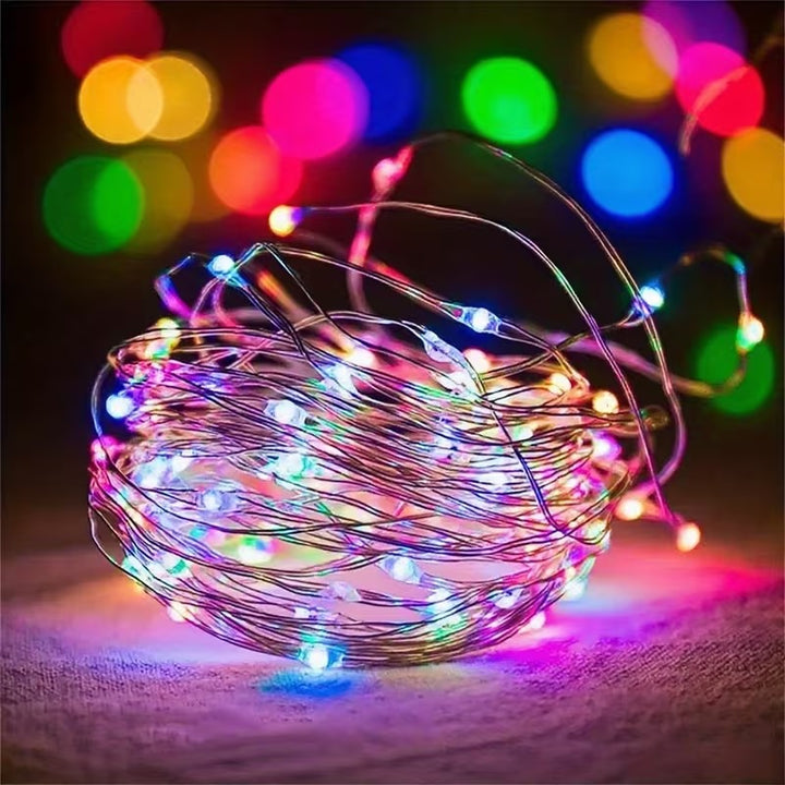 LED String Lights , Mini Battery Powered Copper Wire Starry Fairy Lights.