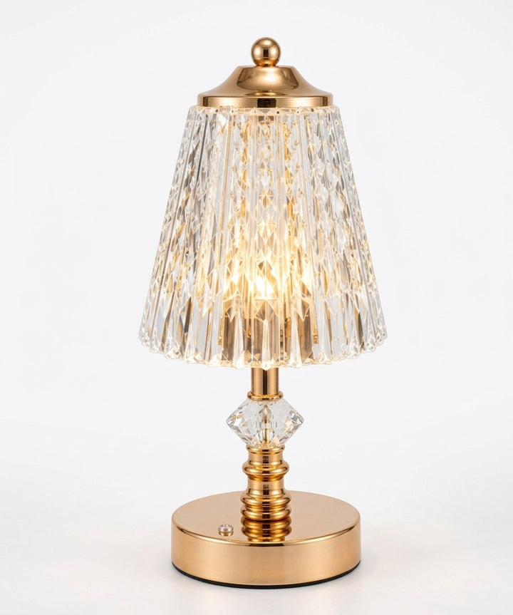 Crystal LED Table Lamp – Elegant Lighting for Your Space