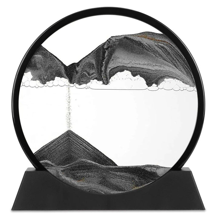 3D Moving Sand Art Lamp, Sand Lamp, Flowing Sand Painting