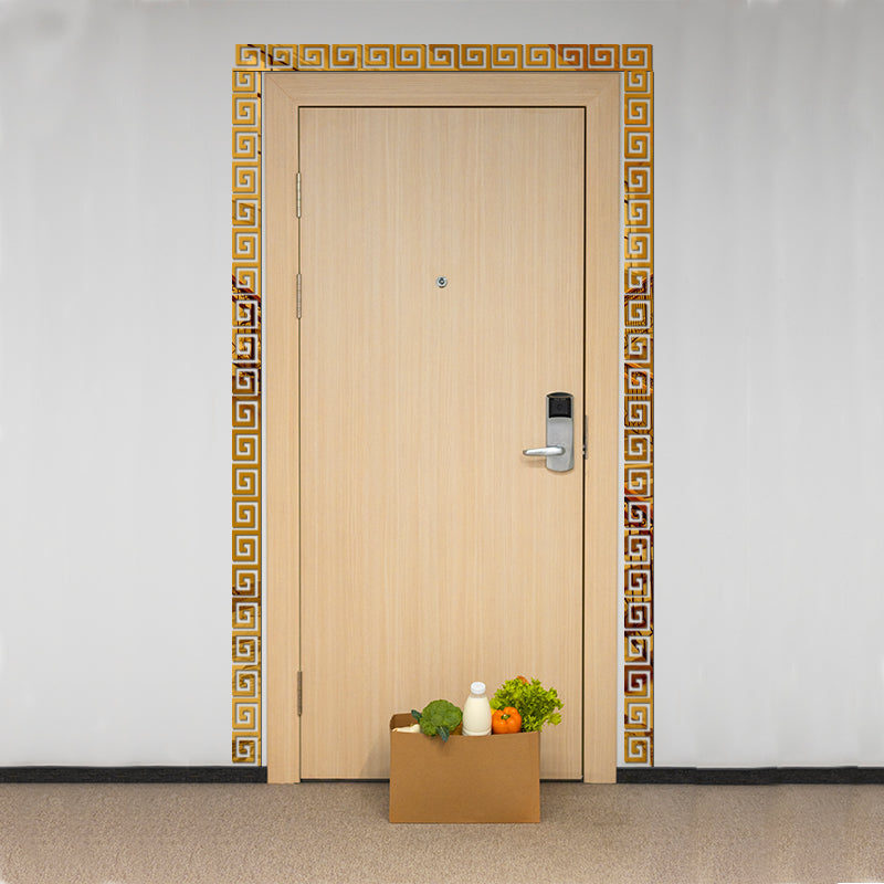 Border Greek Mirror Wall Sticker